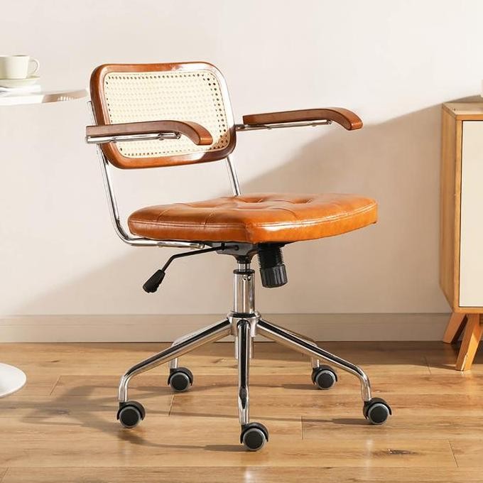 Jual BROOOD Kursi Kantor Rotan Kursi Kerja Retro Office Working Chair ...