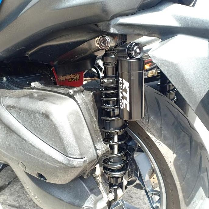 Jual shock ktc kytaco adjustable STX-25 yamaha Xmax 350mm/ shock ktc ...