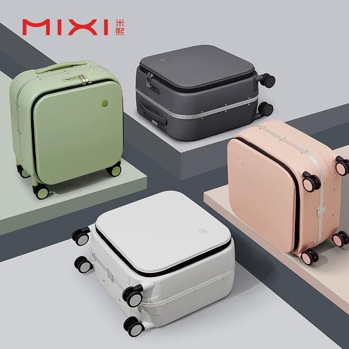 Jual MIXI M9260 Koper 18 Inch Suitcase Minimalis Trendy Front Opening ...