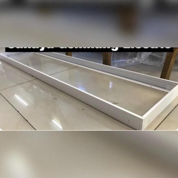 Jual Frame lampu downlight panel led 30x120 outbow surface | Shopee ...