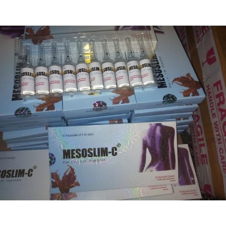 Jual Mesoslim ( Tanpa box/10 ampul) Meso Slim | Shopee Indonesia