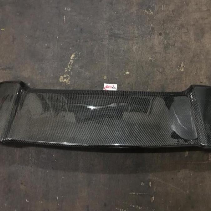Jual rear spoiler all new pajero sport carbon kevlar asli | Shopee ...