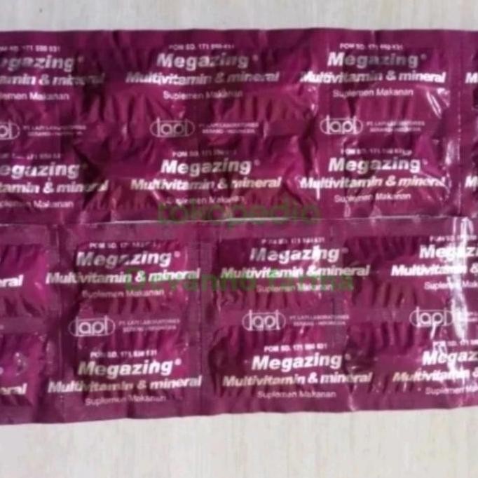 Jual JB Megazing Strip - Kemasan Box Isi 5 Strip @ 10 Kaplet Salut ...