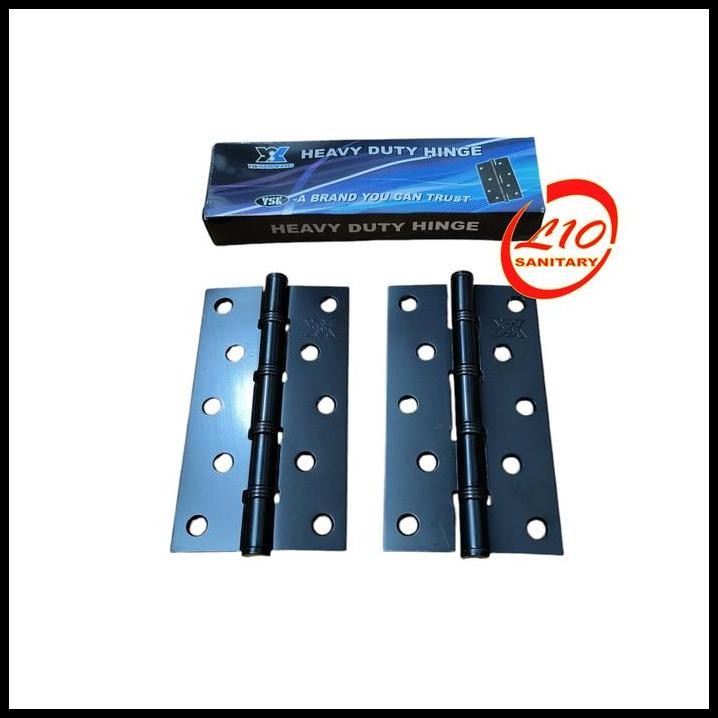 Jual Engsel Pintu Tebal HITAM BLACK NISHIO 5