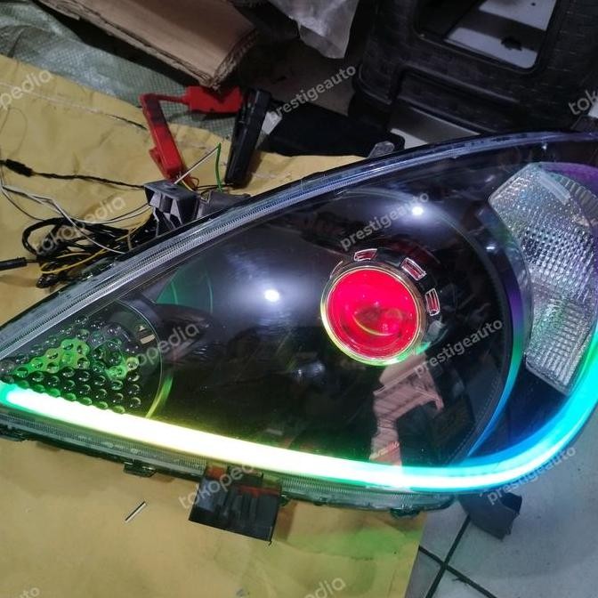 Jual Headlamp Copotan Custom Innova Lama Biled Dan Led Rgb | Shopee ...