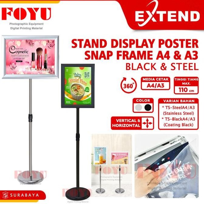 Jual BEBAS ONGKIR - Extend Stand Display Banner Promosi Poster ...