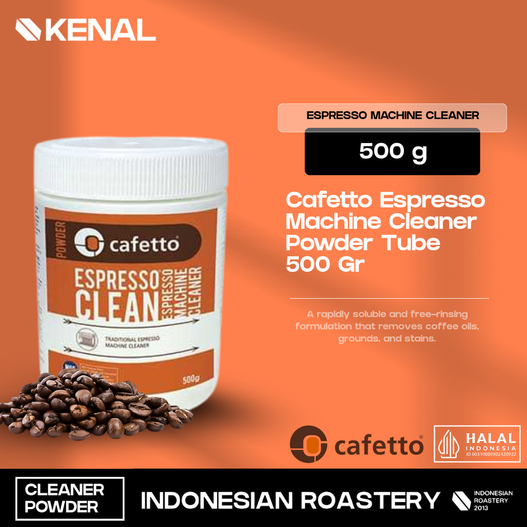 Jual Cafetto Espresso Machine Cleaner Powder Tube 500 Gr | Shopee Indonesia