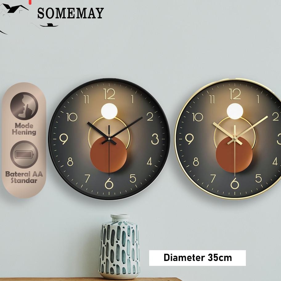 Jual Somemay Jam Dinding Besar 35Cm M56 Jam Dinding Aesthetic Jam ...
