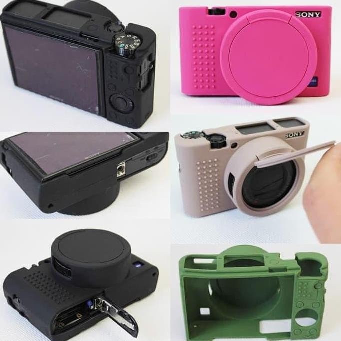 Jual BEBAS ONGKIR - Sony RX100 Mark 3 4 5 III V IV Silicone Rubber ...