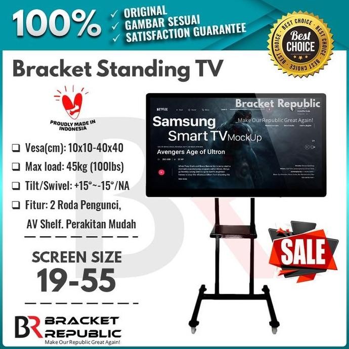 Jual Standing Bracket Tv Lcd & Led 19-50