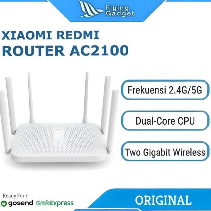 Jual NEW Xiaomi Redmi AC2100 Router Gigabit Dual-Band Wireless Router ...