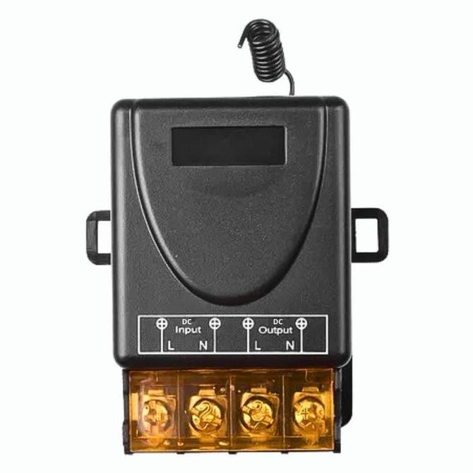 Jual Remote Controll Wireless Relay Switch Ac 220V Dc 12V 1Ch Remote ...