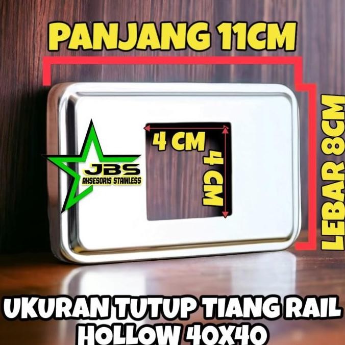 Jual Silahkan Order] COVER PLENDES TUTUP TAPAK TIANG STAINLESS 201 ...