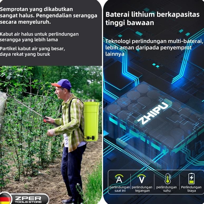 Jual Mesin Semprotan Tanaman Elektrik Tangki Semprot Pertanian Elektrik ...