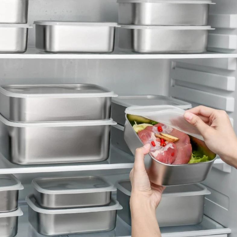 Jual Tgc-1924 Cookhen Wadah Stainless Steel Bertutup Food Container ...