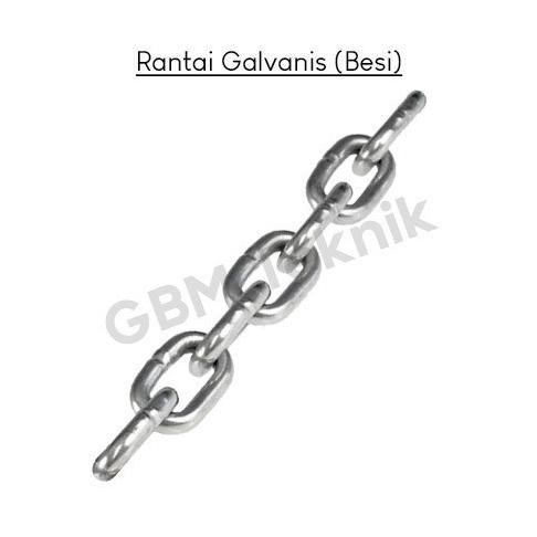 Jual RANTAI GALVANIS (BESI)/GALVANIZED CHAIN 3MM, 5MM, 6MM, 8MM ...