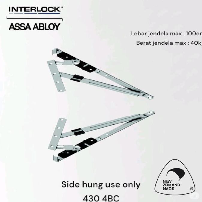Jual Interlock Assa Abloy Engsel Jendela Casement 430 4Bc P1080Sh ...