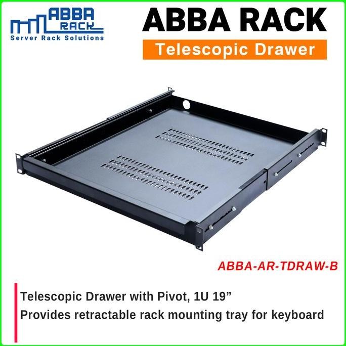 Jual ACCESSORIES RACK SERVER ABBA AR-TDRAW-G/B 19