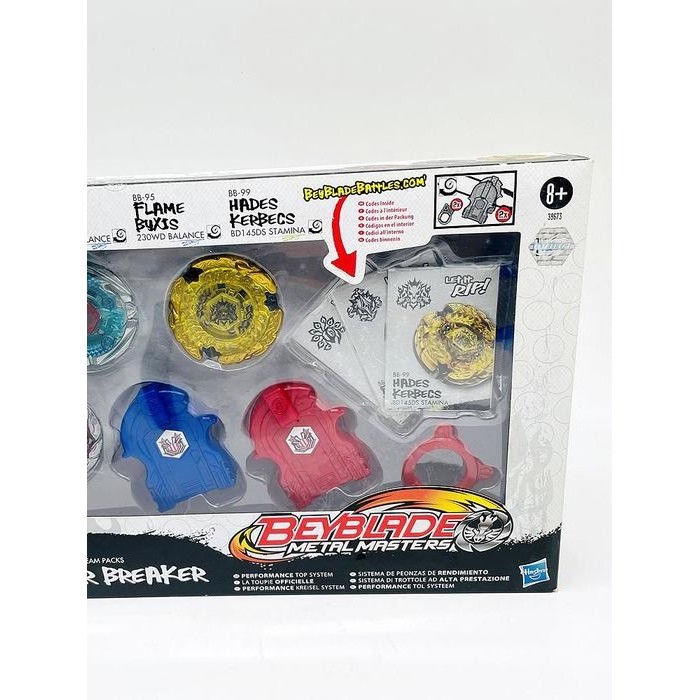 Jual GENUINE Beyblade Metal Masters Team Star Breaker Set, 3-Bey Pack ...