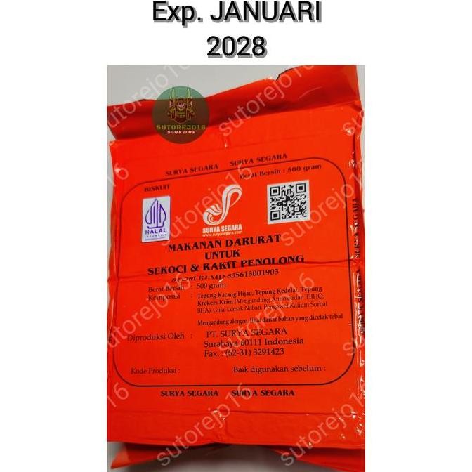 Jual ransum food ration makanan darurat biscuit kapal sekoci mre RANSUM ...