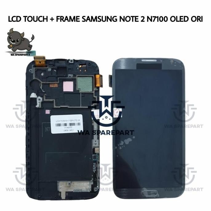 Jual Layar Lcd Touchscreen + Frame Sam Galaxy Note 2 N7100 Oled ...