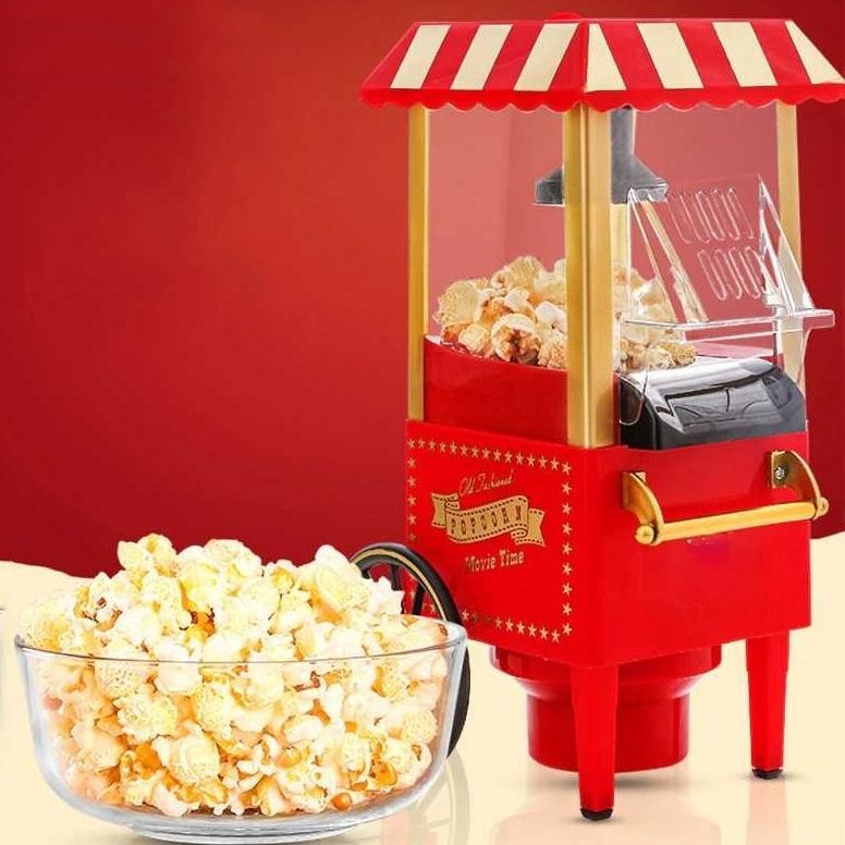 Jual Mesin Popcorn Mini Otomatis Terbaru Karnaval Pembuat Popcorn DiM ...