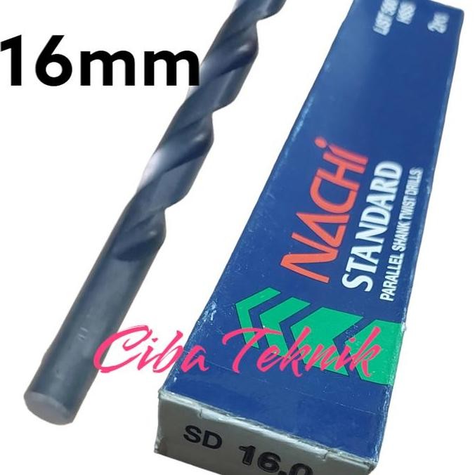 Jual MATA BOR NACHI HSS 16mm /Bor 16mm lurus | Shopee Indonesia