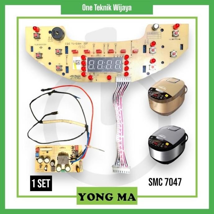 Jual MODUL PCB MAGIC COM RICE COOKER YONG MA SMC7047 | Shopee Indonesia