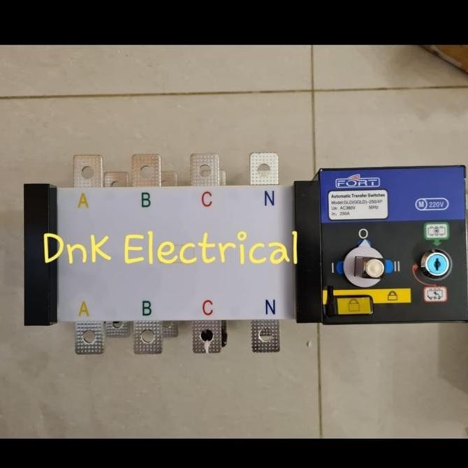 Jual Automatic Cos/Cos Motorized Atys 4P 250A Fort Ggld-250/4 | Shopee ...