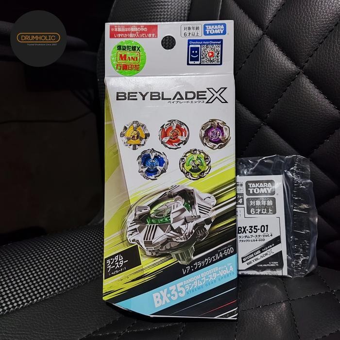 Jual BX-35 Beyblade X Random Booster RBV 4 Beycode Asia Original Takara ...
