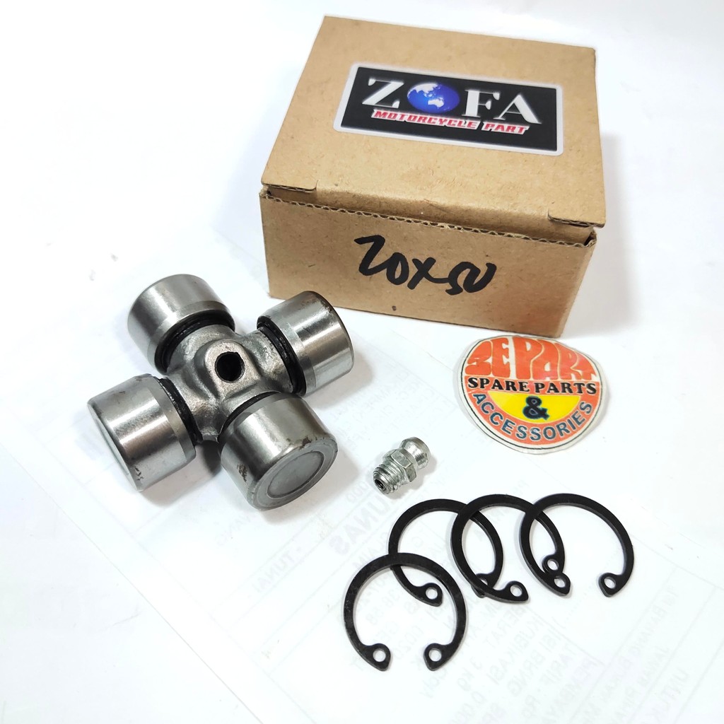 Jual [3E Parts & Acc] Cross joint 20X50 Cator Roda 3 Viar Tossa Jialing ...