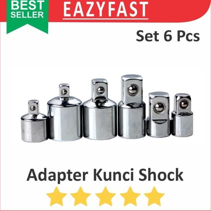 Jual Converter Adapter Kunci Shock Sok Shok Socket Set 1/4 3/8 1/4 ...