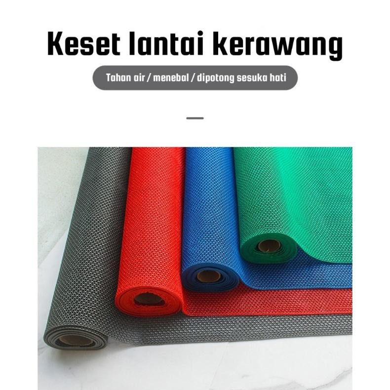 Jual Keset PVC Anti Slip Premium/120*100cm/Keset Lantai Kamar Mandi ...