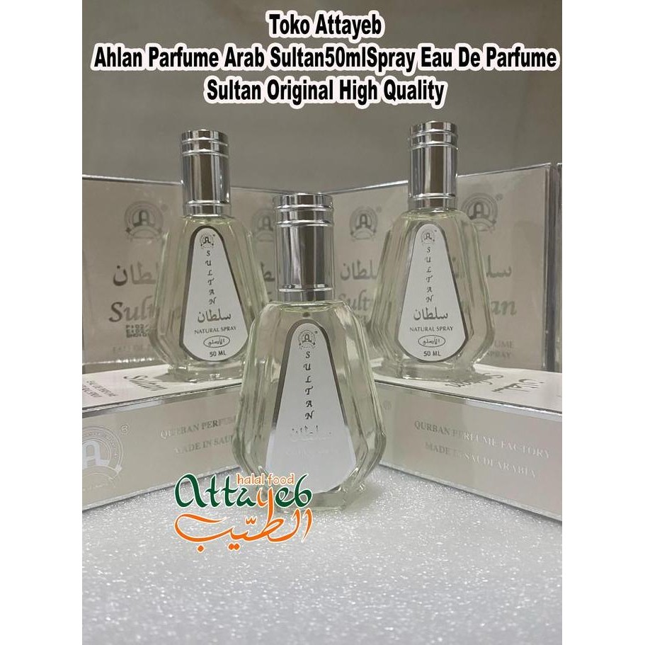 Jual Ahlan Perfum Arab Sultan 35M Spray Eau De Perfum Original High ...