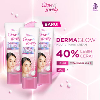 Glow & Lovely Krim Wajah Multivitamin 46 g x3