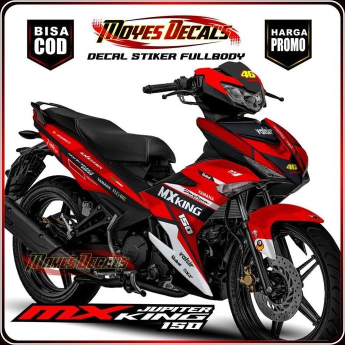 Jual Terbaru Decal Stiker Variasi Fullbody Yamaha Mx King New 150 Motip ...