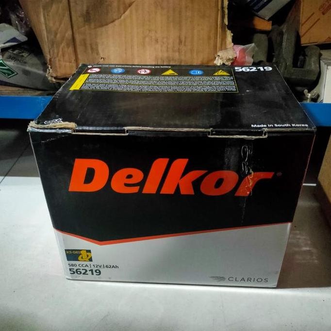 Jual Accu Delkor 56219 Ln2 Innova Reborn Bensin 62Ah | Shopee Indonesia
