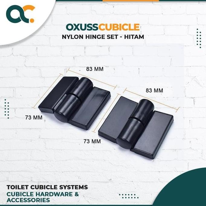 Jual Engsel Nylon Cubicle Partition Hinges Engsel Partisi Kubikal ...