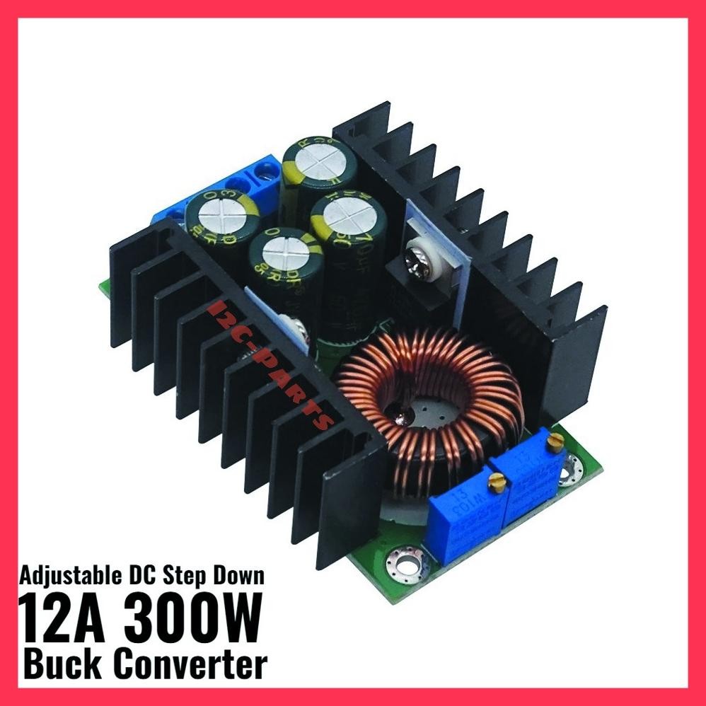 Jual Adjustable Step Down Buck Converter CC CV Module 9A 300W Hh Power ...