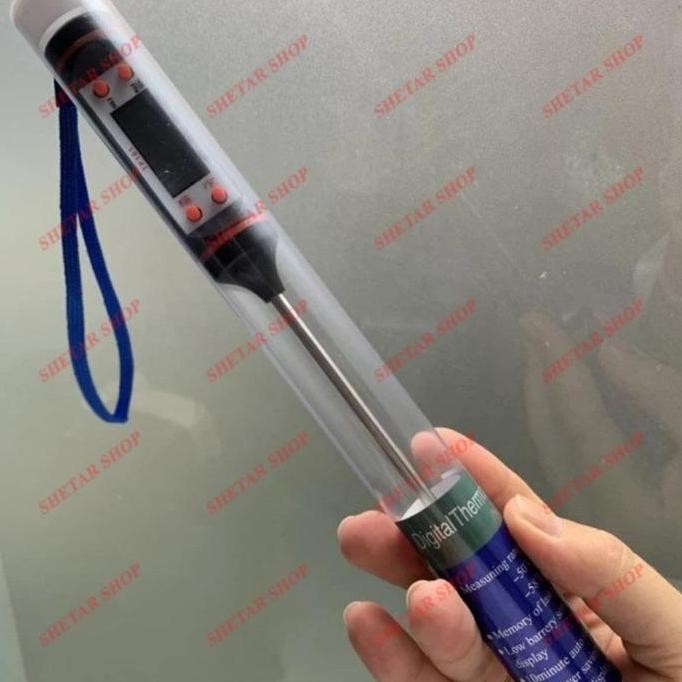 Jual Termometer digital Long 30 cm stick AC mobil makanan minuman dll ...
