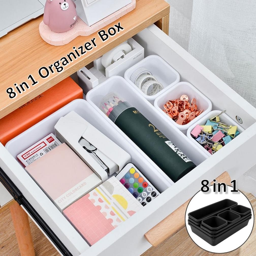 Jual KOTAK ORGANIZER PEMBATAS LACI MEJA / ORGANIZER DRAWER BOX / RAK ...