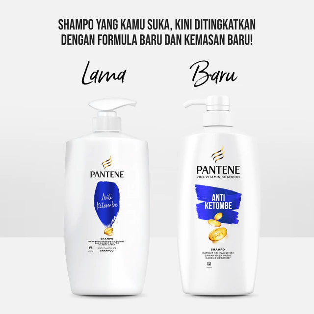 Pantene Sampo Anti Ketombe Pro-V Perawatan Rambut 900ml x3 / Pantene Shampoo - foto 1