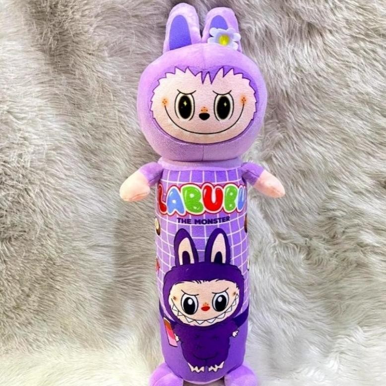 Jual Boneka Guling Labubu The Monsters Exciting Macaron Labu Labu 60Cm ...