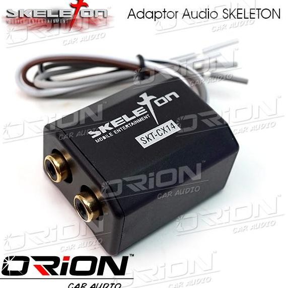 Jual Adaptor RCA HI TO LOW SKELETON [ORION CAR AUDIO] | Shopee Indonesia