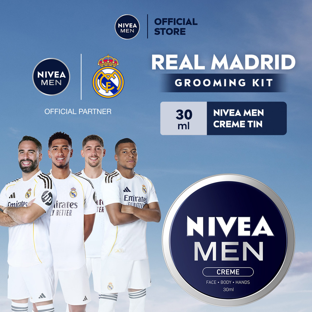 Jual NIVEA MEN Cream Moisturizer Creme Tin 30ml - Hand body krim pria ...