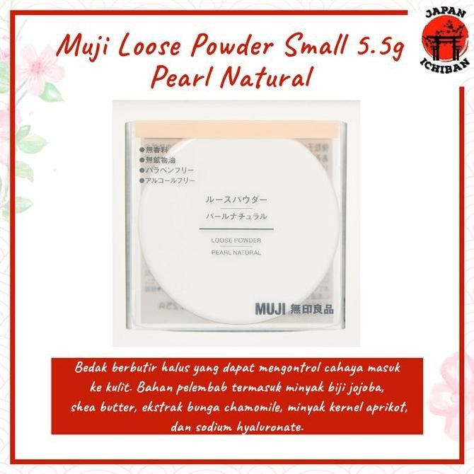 Jual MUJI LOOSE POWDER SMALL 5.5G BEDAK WAJAH MUJI ORINAL JAPAN ...