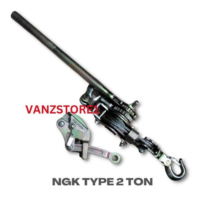 Jual Ratchet Puller NGK 2 ton komplit kodokan treker tarik kabel ...