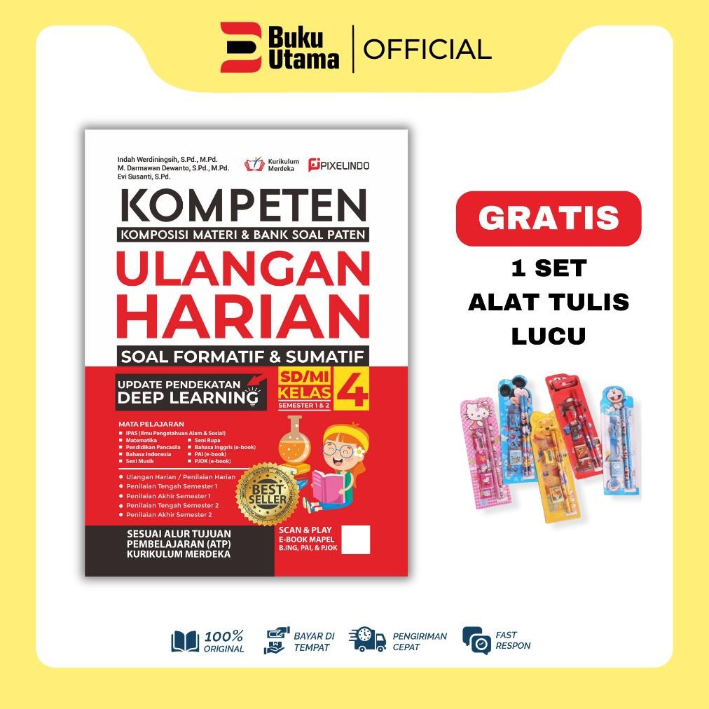 Jual Promooo!! Buku Kompeten Ulangan Harian Kurikulum Merdeka Kelas 4 ...