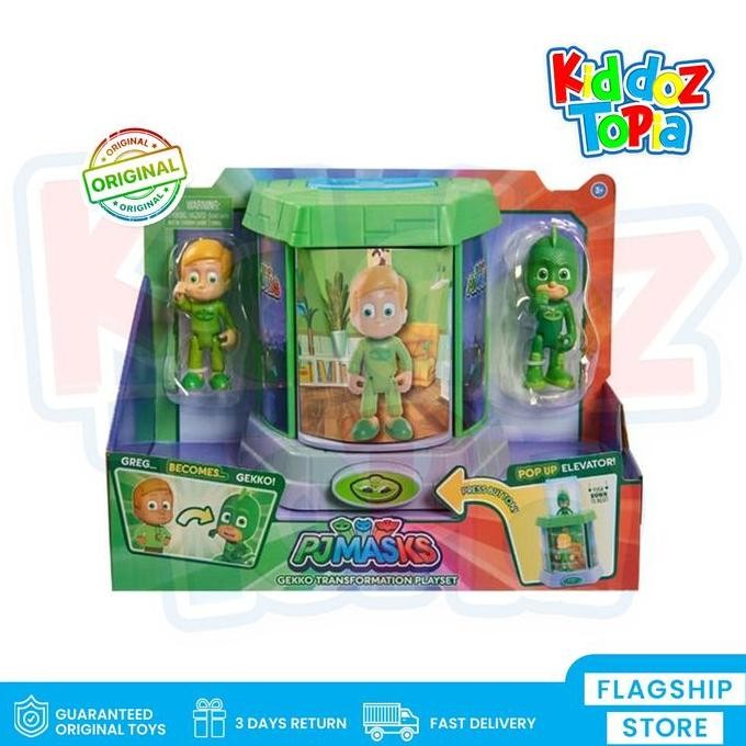 Jual PJ Masks PJMasks Gekko Transformation Playset | Shopee Indonesia