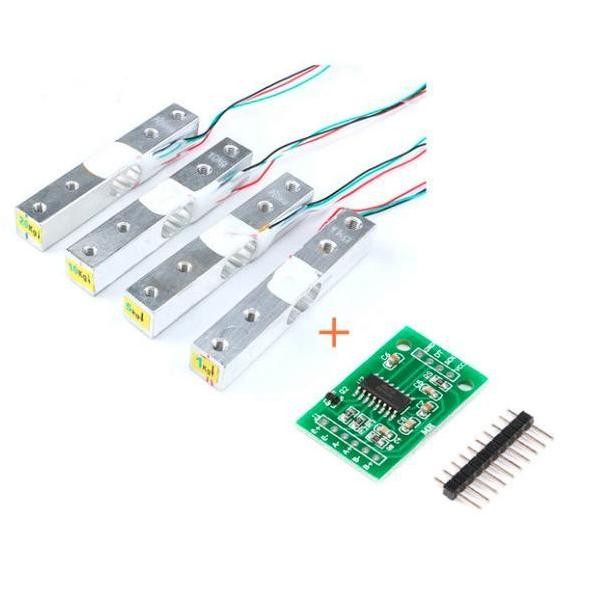 Jual Load Cell Sensor Berat Tekanan Timbangan 1Kg 5Kg 10Kg 20Kg + Hx711 ...